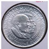 1952 WASH/ CARVER HALF DOLLAR CHOICE BU