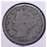 1912 V NICKEL VG
