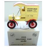 ERTL 1905 DIECAST METAL DELIVERLY CAR BANK