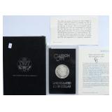 1880 CC GSA MORGAN DOLLAR CH BU W BOX PAPERS