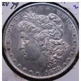 1878 S CHOICE BU MORGAN DOLLAR