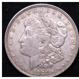 1921 MORGAN DOLLAR AU