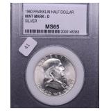 1960 D PCC FRANKLIN HALF DOLLAR