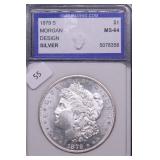 1979 S IGS MS64 MORGAN DOLLAR