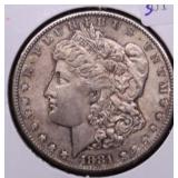 1881 S CHOICE BU MORGAN DOLLAR