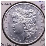 1902 S AU DETAILS MORGAN DOLLAR