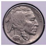 1936 BUFFALO NICKEL AU