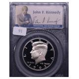 1993 S PCGS PF69DC KENNEDY HALF DOLLAR