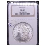 1885 O NGC MS63 MORGAN DOLLAR