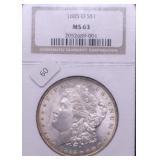 1885 O NGC MS63 MORGAN DOLLAR