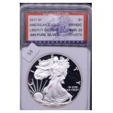 2017 W IGS PF70DC SILVER EAGLE