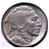 1938 D BUFFALO NICKEL CHOICE BU