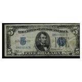 5 DOLLAR SILVER CERTIFICATE VG