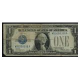 1928 FUNNY BACK SILVER CERTIFICATE F