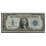 1934 FUNNY BACK SILVER CERTIFICATE VF