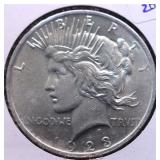 1923 PEACE DOLLAR XF