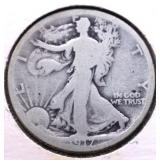 1917 S WALKING HALF DOLLAR