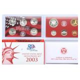 2003 SILVER PROOF SET