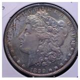 1899 MORGAN DOLLAR CH BU TONER