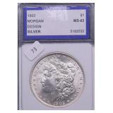 1903 IGS MS63 MORGAN DOLLAR