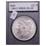 1884 O CHOICE BU MORGAN DOLLAR