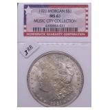 1921 NGC MS63 MORGAN DOLLAR 1921 NGC MS63 MORGAN DOLLAR