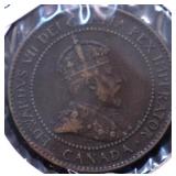 1902 CANADA LARGE CENT VF 1902 CANADA LARGE CENT VF