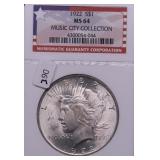 1922 NGC MS64 PEACE DOLLAR 1922 NGC MS64 PEACE DOLLAR