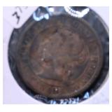1884 CANADA LARGE CENT VG 1884 CANADA LARGE CENT VG
