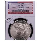 1925 NGC MS63 PEACE DOLLAR 1925 NGC MS63 PEACE DOLLAR