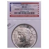 1923 PEACE DOLLAR NGC MS61 1923 PEACE DOLLAR NGC MS61