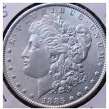 1885 MORGAN DOLLAR CHOICE BU 1885 MORGAN DOLLAR CHOICE BU
