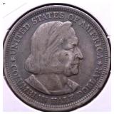1893 COLUMBIAN EXPO HALF XF 1893 COLUMBIAN EXPO HALF XF