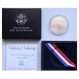 USO SILVER DOLLAR W BOX PAPERS USO SILVER DOLLAR W BOX PAPERS
