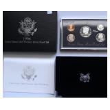 1996 PREMIER SILVER PROOF SET W BOX PAPERS 1996 PREMIER SILVER PROOF SET W BOX PAPERS