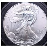 1996 SILVER EAGLE GEM 1996 SILVER EAGLE GEM