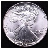 1986 SILVER EAGLE GEM 1986 SILVER EAGLE GEM