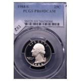 1984 S PCGS PF69DC QUARTER 1984 S PCGS PF69DC QUARTER