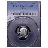 1997 S PCGS PF69DC SILVER DIME 1997 S PCGS PF69DC SILVER DIME