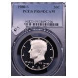 1980 S PCGS PF69DC HALF DOLLAR 1980 S PCGS PF69DC HALF DOLLAR