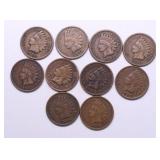 10 INDIAN HEAD CENTS 10 INDIAN HEAD CENTS