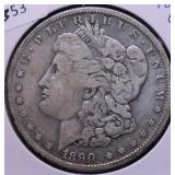 1890 O MORGAN DOLLAR F 1890 O MORGAN DOLLAR F