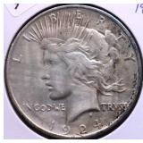1924 PEACE DOLLAR VF 1924 PEACE DOLLAR VF