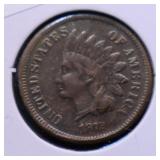 1872 INDIAN HEAD CENT VF 1872 INDIAN HEAD CENT VF
