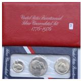 SILVER BICENTENNIAL MINT SET SILVER BICENTENNIAL MINT SET