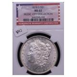 1878 S NGC MS62 MORGAN DOLLAR 1878 S NGC MS62 MORGAN DOLLAR