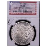 1881 S NGC MS62 MORGAN DOLLAR 1881 S NGC MS62 MORGAN DOLLAR