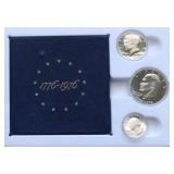 SILVER BICENTENNIAL PROOF SET SILVER BICENTENNIAL PROOF SET