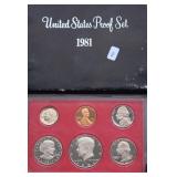 1981 PROOF SET 1981 PROOF SET