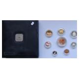2001 CANADA PROOF SET LOTS OF SILVER 2001 CANADA PROOF SET LOTS OF SILVER